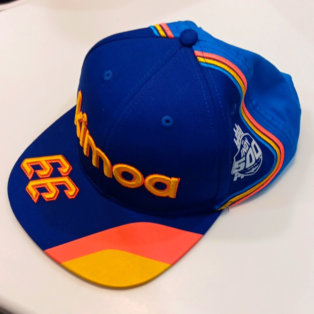 KIMOA McLaren Indy 2019 Signed Fernando Alonso Snap Back